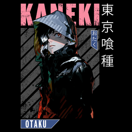 Koszulka Biała Tokyo Ghoul - WYBIERZ KOLOR KOSZULKI I FASON