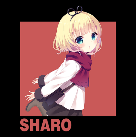 Koszulka Czarna - Is the Order a Rabbit?  - WYBIERZ KOLOR KOSZULKI I FASON