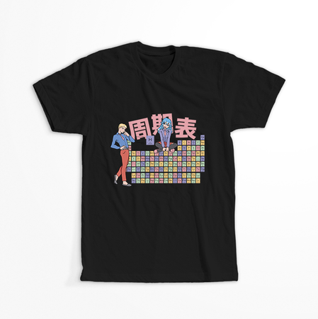 Koszulka Tablica Mendelejewa KOLOR KOSZULKI I FASON