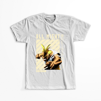 Koszulka Biała My Hero Academia / Akademia bohaterów - WYBIERZ KOLOR KOSZULKI I FASON