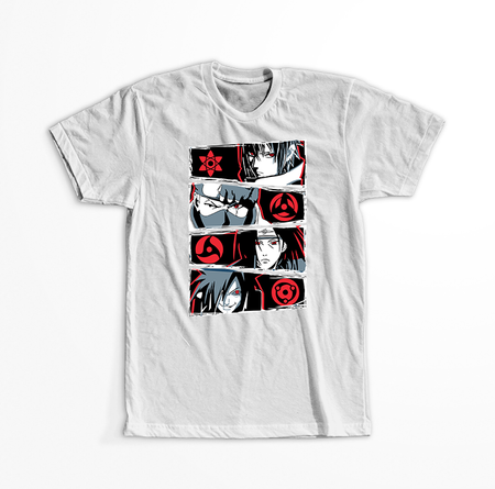 Koszulka Biała Naruto / Boruto - WYBIERZ KOLOR KOSZULKI I FASON