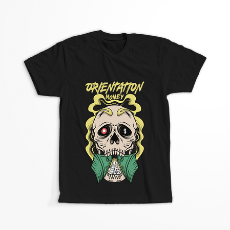 Koszulka Czaszka KOLOR KOSZULKI I FASON