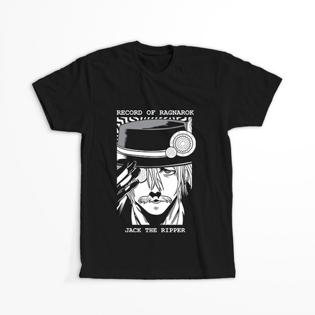 Koszulka Czarna Record Of Ragnarok WYBIERZ KOLOR KOSZULKI I FASON