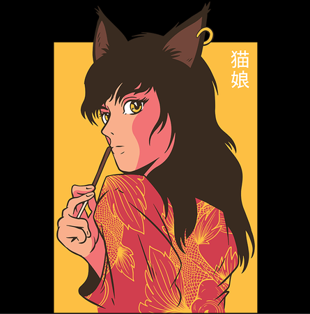 Koszulka Anime art KOLOR KOSZULKI I FASON