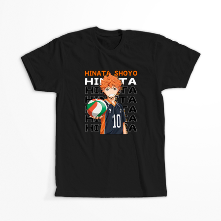 Koszulka Czarna - Haikyuu!! - WYBIERZ KOLOR KOSZULKI I FASON
