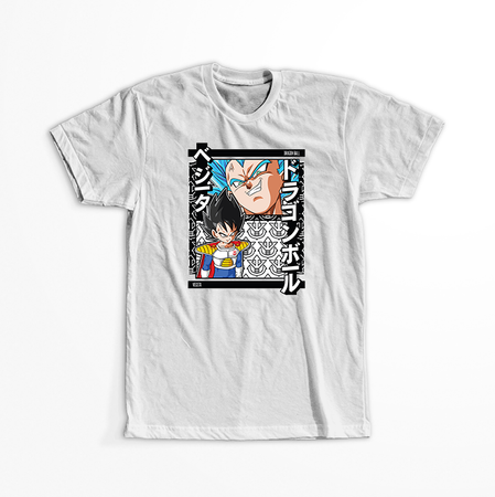 Koszulka Biała Dragon Ball - WYBIERZ KOLOR KOSZULKI I FASON