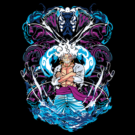 Koszulka Biała One Piece - WYBIERZ KOLOR KOSZULKI I FASON