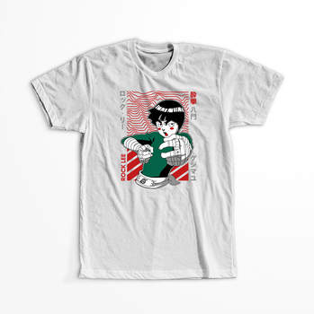 Koszulka Biała Naruto / Boruto - WYBIERZ KOLOR KOSZULKI I FASON