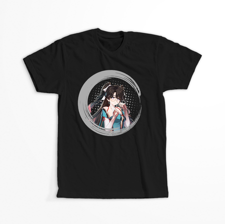 Koszulka Czarna Wuthering Waves - WYBIERZ FASON I KOLOR KOSZULKI