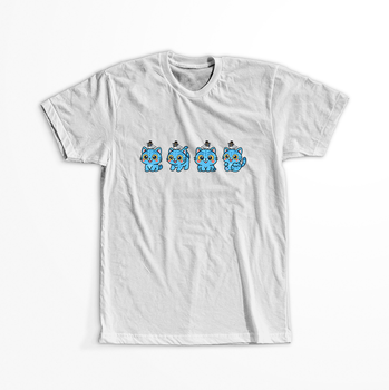 Koszulka Biała KPop Demon Hunters WYBIERZ KOLOR KOSZULKI I FASON