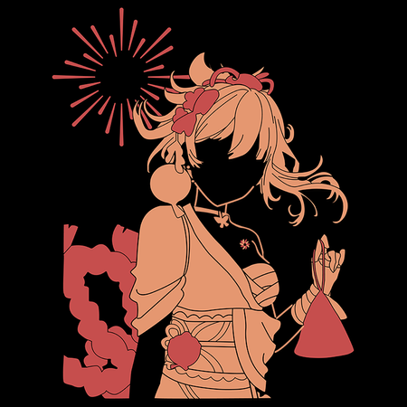 Torba z uszami - Genshin Impact - Yoimiya