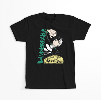 Koszulka Czarna Wind Breaker - WYBIERZ FASON I KOLOR KOSZULKI