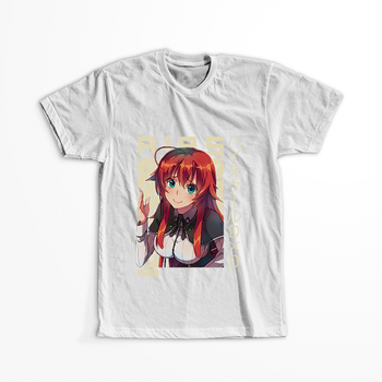 Koszulka Biała Highschool DxD - WYBIERZ KOLOR KOSZULKI I FASON