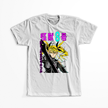 Koszulka Biała - Kaiju No.8 - WYBIERZ KOLOR KOSZULKI I FASON