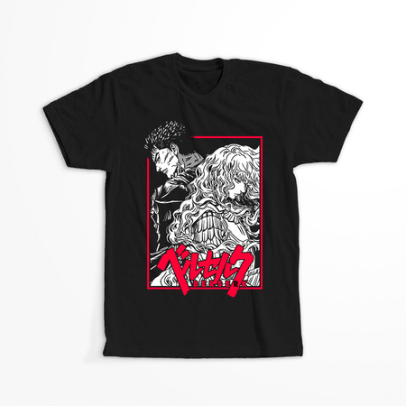Koszulka Czarna - Berserk - WYBIERZ KOLOR KOSZULKI I FASON