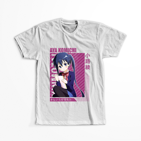 Koszulka Biała Kinmoza! WYBIERZ KOLOR KOSZULKI I FASON