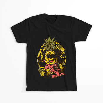 Koszulka Ananas śmiga KOLOR KOSZULKI I FASON