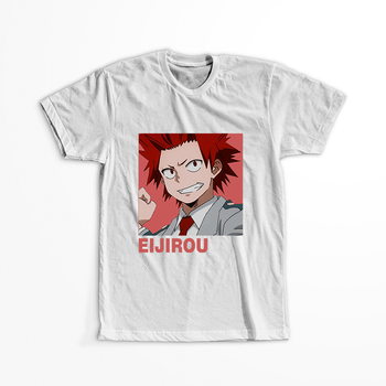 Koszulka Biała My Hero Academia / Akademia bohaterów - WYBIERZ KOLOR KOSZULKI I FASON