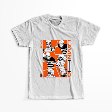 Koszulka Biała - Blue Lock - WYBIERZ KOLOR KOSZULKI I FASON