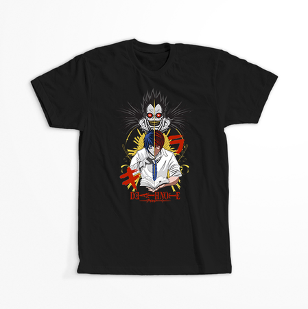 Koszulka Czarna Death Note - WYBIERZ KOLOR KOSZULKI I FASON