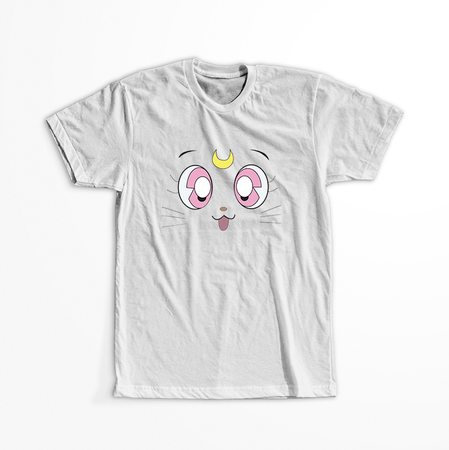 Koszulka Biała Sailor Moon WYBIERZ KOLOR KOSZULKI I FASON