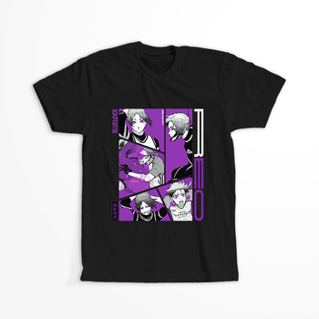 Koszulka Czarna - Blue Lock - WYBIERZ KOLOR KOSZULKI I FASON