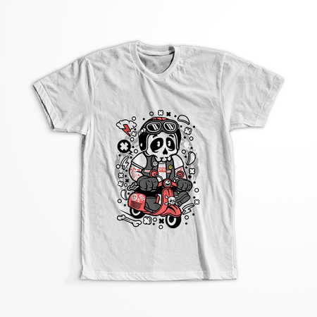 Koszulka Czaszka WYBIERZ KOLOR KOSZULKI I FASON