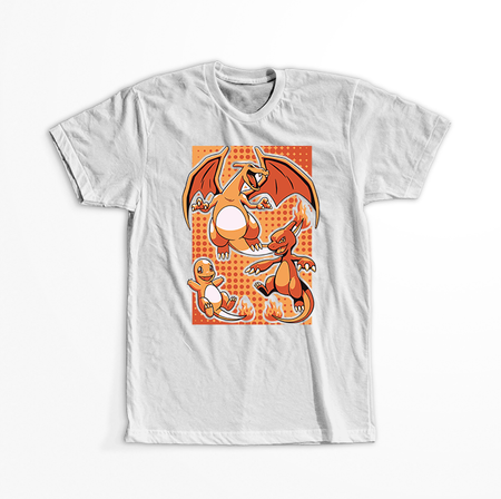 Koszulka Biała - Pokemon - WYBIERZ KOLOR KOSZULKI I FASON