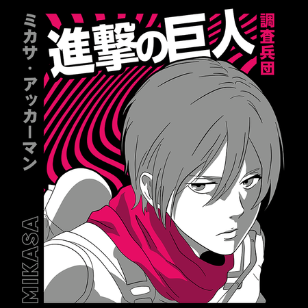 Torba z uszami z Attack on titan