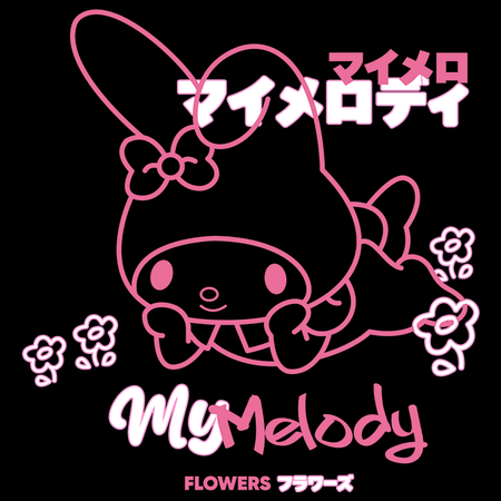 Koszulka Biała - My Melody - WYBIERZ KOLOR KOSZULKI I FASON