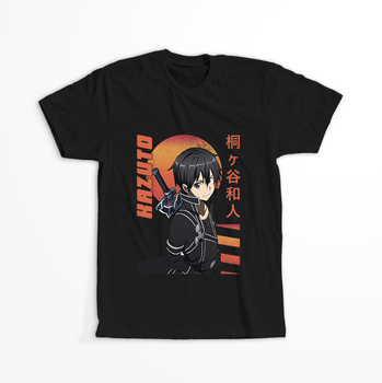 Koszulka Czarna Sword Art Online WYBIERZ KOLOR KOSZULKI I FASON