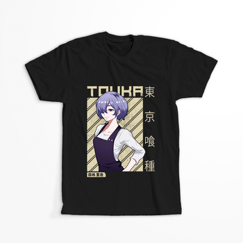 Koszulka Czarna Tokyo Ghoul - WYBIERZ KOLOR KOSZULKI I FASON