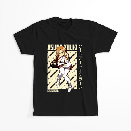 Koszulka Czarna Sword Art Online WYBIERZ KOLOR KOSZULKI I FASON