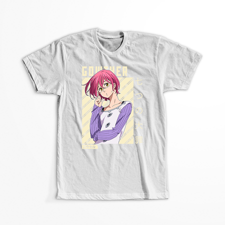 Koszulka Biała Seven Deadly Sins - WYBIERZ KOLOR KOSZULKI I FASON