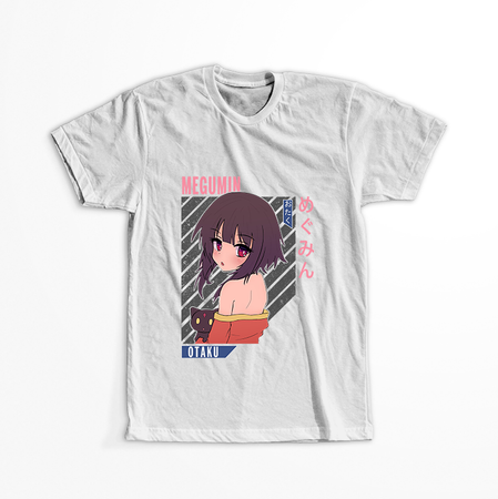 Koszulka Biała KonoSuba: God's Blessing on This Wonderful World! / Kono Subarashii Sekai ni Shukufuku wo! - WYBIERZ KOLOR KOSZULKI I FASON