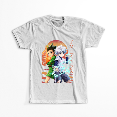 Koszulka Biała Hunter x Hunter WYBIERZ KOLOR KOSZULKI I FASON