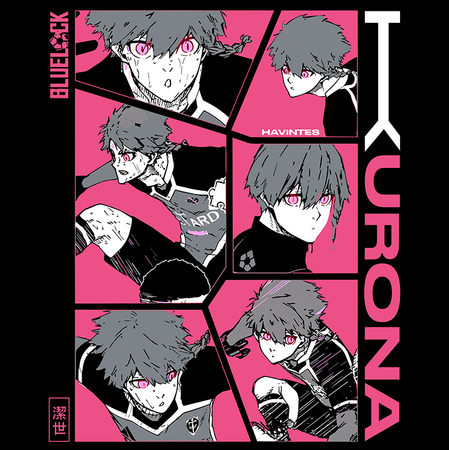 Koszulka Biała - Blue Lock - WYBIERZ KOLOR KOSZULKI I FASON