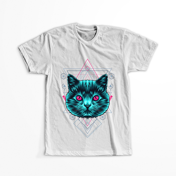 Koszulka Kot WYBIERZ KOLOR KOSZULKI I FASON