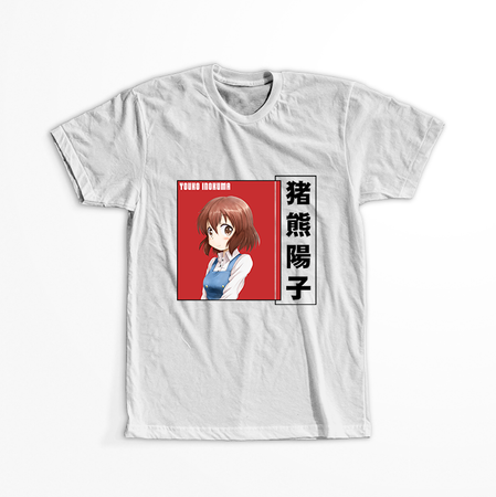 Koszulka Biała Kinmoza! WYBIERZ KOLOR KOSZULKI I FASON