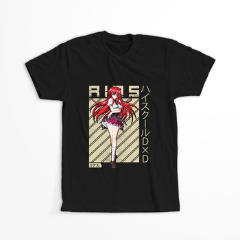 Koszulka Czarna Highschool DxD - WYBIERZ KOLOR KOSZULKI I FASON