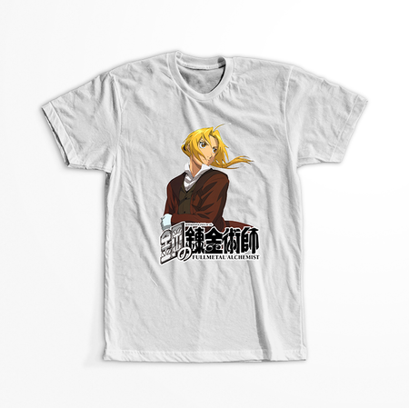 Koszulka Biała Fullmetal Alchemist - WYBIERZ KOLOR KOSZULKI I FASON