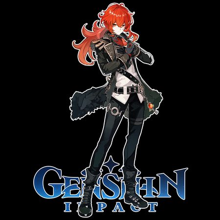 Torba z uszami - Genshin Impact - Diluc