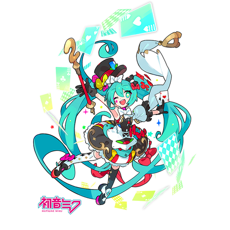 Koszulka Biała Vocaloid Hatsune Miku - WYBIERZ FASON KOSZULKI 