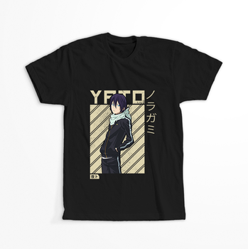 Koszulka Czarna Noragami WYBIERZ KOLOR KOSZULKI I FASON