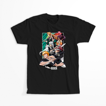 Koszulka Czarna Bleach - WYBIERZ KOLOR KOSZULKI I FASON