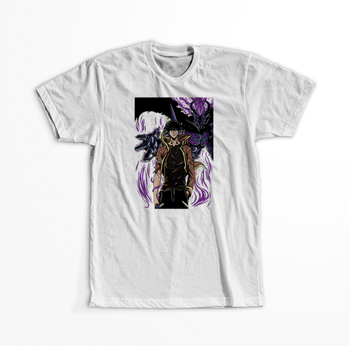 Koszulka Biała - Solo Leveling - WYBIERZ KOLOR KOSZULKI I FASON