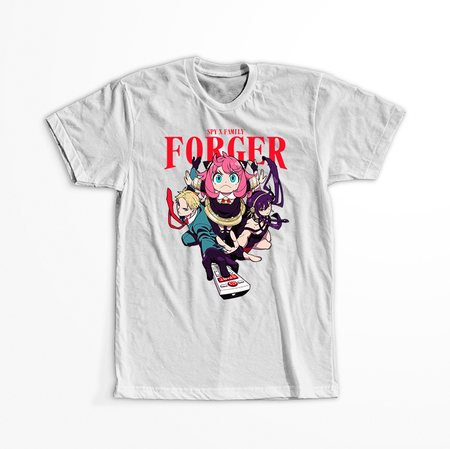 Koszulka Biała Spy X Family - WYBIERZ KOLOR KOSZULKI I FASON