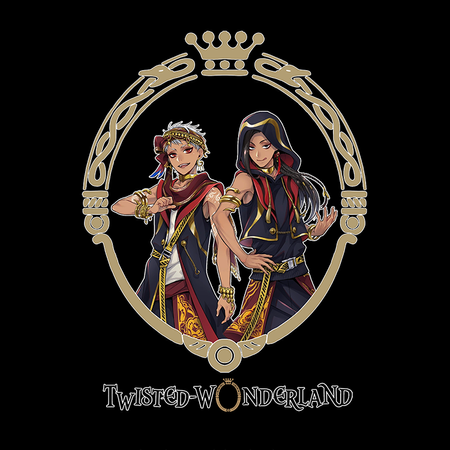 Koszulka Biała - Twisted Wonderland SCARABIA WYBIERZ KOLOR KOSZULKI I FASON