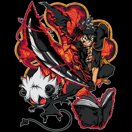 Torba z uszami z Black Clover