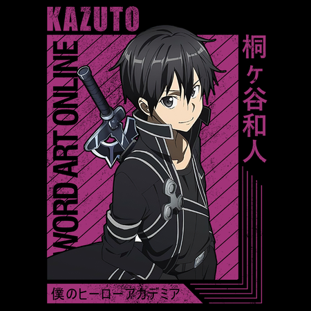 Koszulka Biała Sword Art Online WYBIERZ KOLOR KOSZULKI I FASON